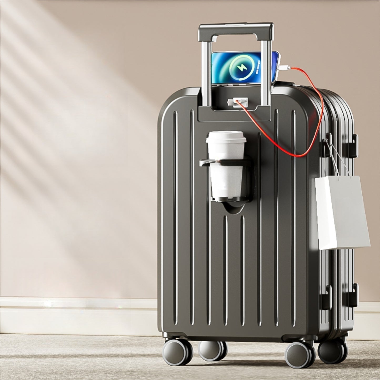 Small Lightweight Password Suitcase Durable Suitcase Trolley Case