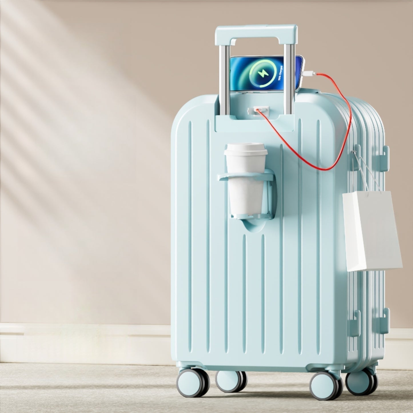 Small Lightweight Password Suitcase Durable Suitcase Trolley Case