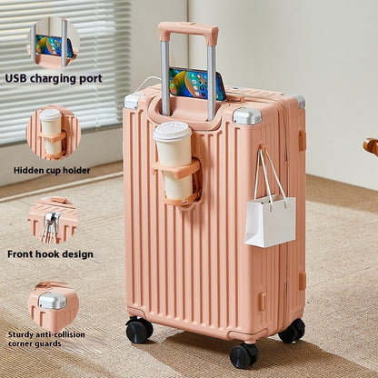 Multifunctional Portable Password Lock Zipper Luggage