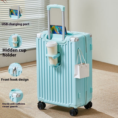 Multifunctional Portable Password Lock Zipper Luggage