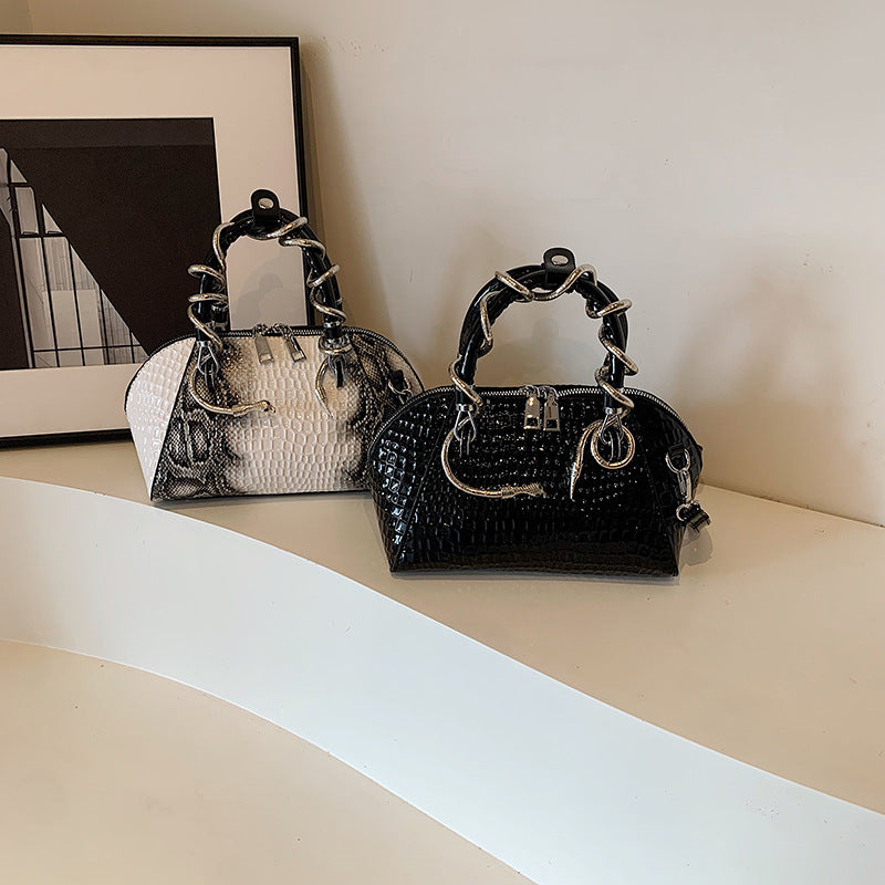 European And American Fashion Stone Pattern Personality Retro Matching